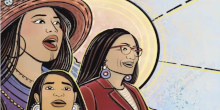 "Fierce Aunties" illustration